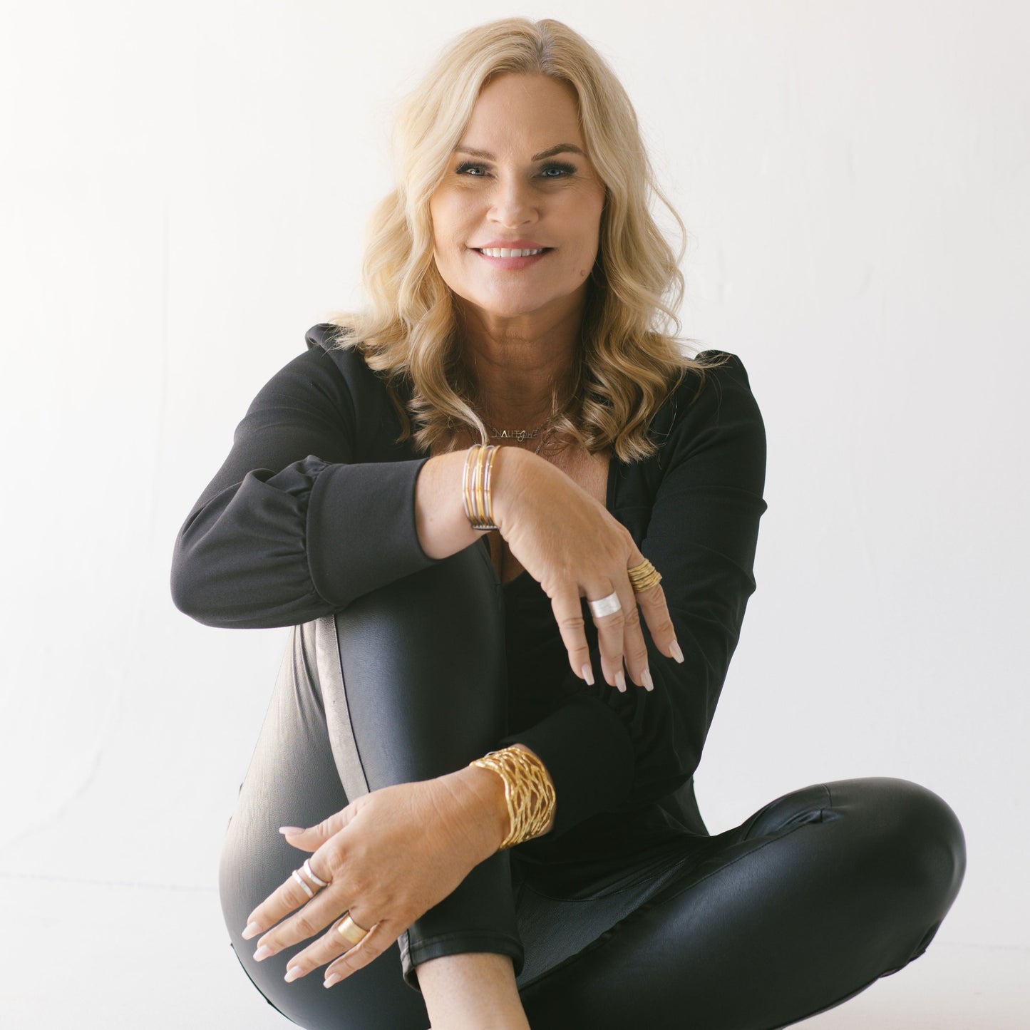 Two-Toned Twisted Cuff