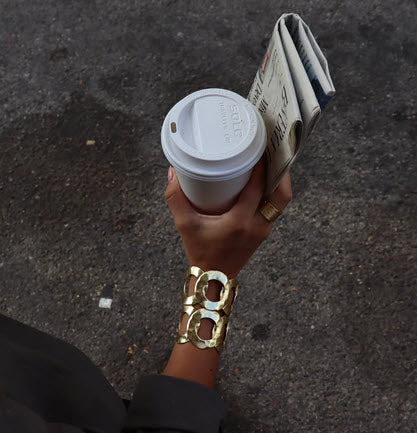 Intertwined Circle Cuff