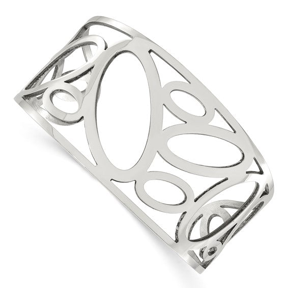 Ovals Cuff Bangle