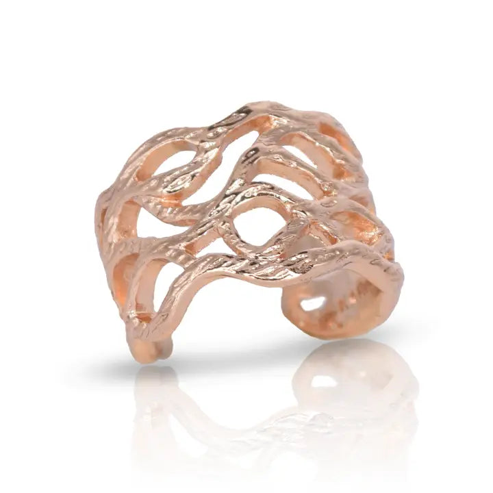 Openwork Ring Rose Gold