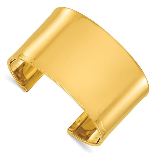 Gold Polished 19mm Cuff