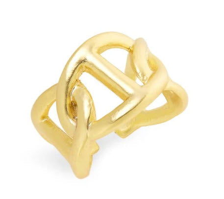 Oversized Link Ring