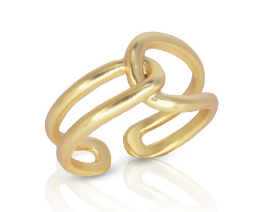 Intertwined Link Ring